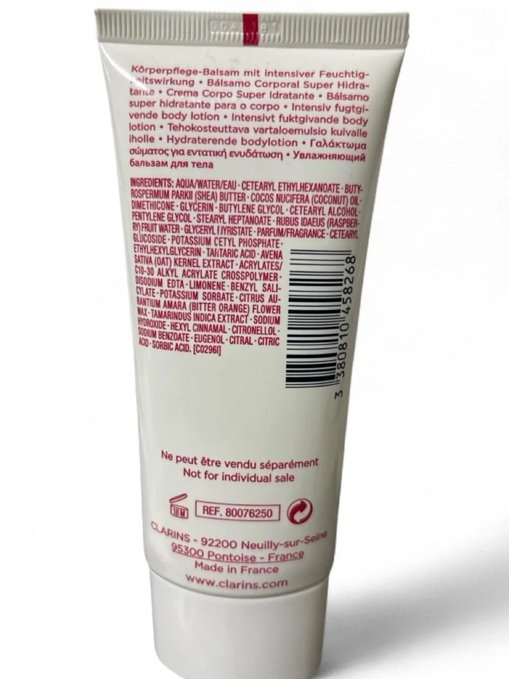 Clarins moisture rich
